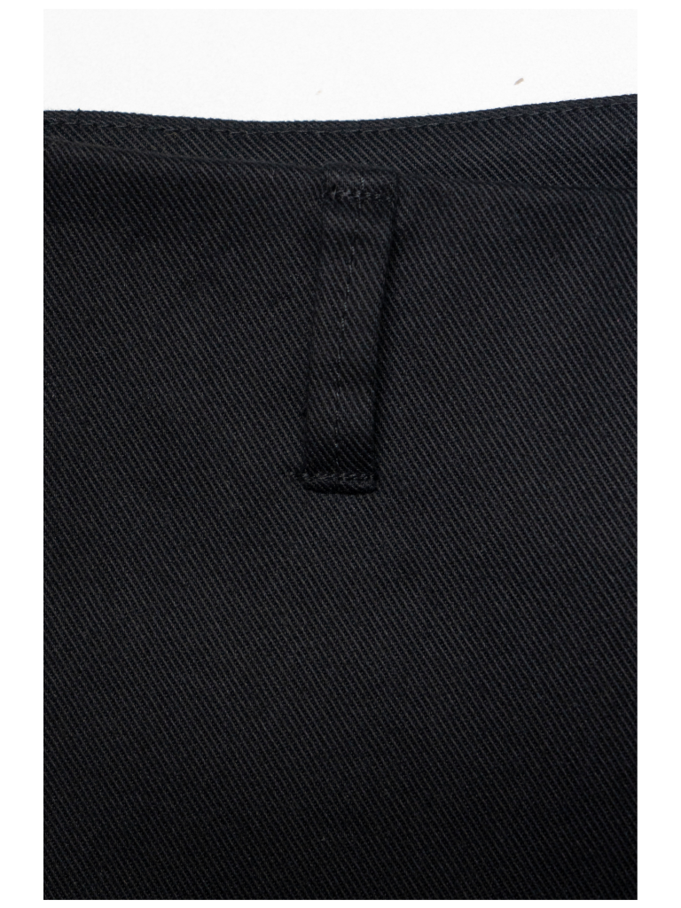 BLACK COTTON PANTS (UNISEX)